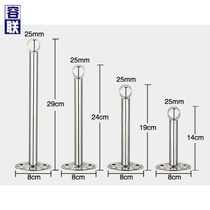 Cool hanger balcony hanging 25 32 top installation thick hanging tripod balcony balcony hanging stainless steel clothes drying Rod