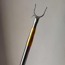 Fork pick clothes rod 2 meters 3 meters 4 meters telescopic clothes rod new fork support stainless steel clothes rod clothes rod 5 meters can be lengthened