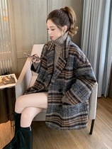 First-line brand discount store Net red casual coat women 2021 autumn and winter New loose versatile fashion foreign style coat