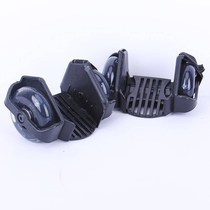  Adult star wheel PU hot wheels Childrens full flash roller skates Heel-type walking pulley shoes slip wheel