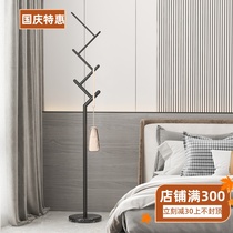 Nordic minimalist marble coat rack metal modern creative home bedroom room floor-to-ceiling hanger hanger
