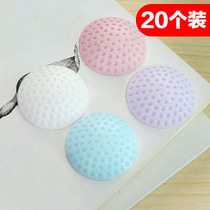20 door handle anti-collision pad thickened wall anti-collision silicone door stick suction cup anti-collision wall pad table corner protection