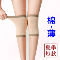  Knee pads for women in summer to keep warm old and cold legs cotton thin mens incognito air-conditioning room invisible short paint cover cover joint movement