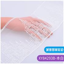 New recommended spot color lace accessories Castle pattern embroidery mesh fabric home textile clothing diy jewelry