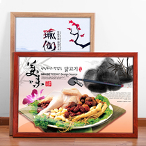 Flip type aluminum alloy picture frame puzzle frame A2 A3 photo frame hanging wall custom 60*90 elevator advertising poster frame