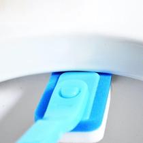 Japanese style nano toilet brush replacement brush head bath cylinder brush nano sponge brush home Magic cleaning brush