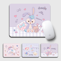 Star Della Mouse Mat Cute Little Fresh Girls Boys Office Desks Cushions Ins Wind Wrists Small Numbers Computer Keyboard Mat Students Writing Desk Electric Race Home Learning Cartoon Gaming Table Mat