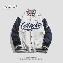 MMOPTOP Spring & Autumn 2022 New Embroidered Baseball Jacket Couple National Tide Brand Autumn Casual Jacket Menswear