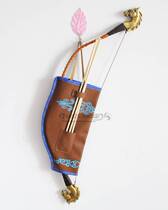 Inner Mongolia characteristic crafts small bow and arrow horse head bow and arrow yurt ornaments hanging ornaments childrens bow and arrow