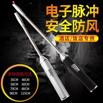 Kitchen fire stove igniter electronic gas stove lighter ultra long charging pulse ignition rod commercial long handle