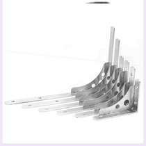 Thickened stainless steel triangle bracket Load-bearing wall layer plate bracket Wall placement bracket Wall partition support frame