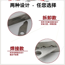 Hardware stainless steel triangle bracket Wall shelf layer separator bracket Triangle bracket