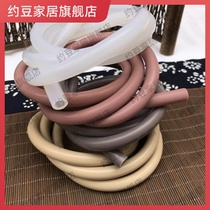 Kung Fu tea tray drain pipe tea table water suction ball tea set accessories sewer hose tea ball tea bucket silicone copper head ball
