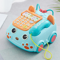 Early childhood education Puzzle phone car story machine Baby baby music toy Baby 3-6 months 1-3 years old Male and female