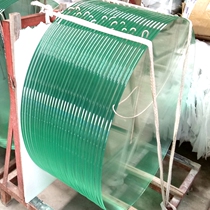 Minghao glass factory professional custom 8mm tempered glass table countertop glass round glass can be customized