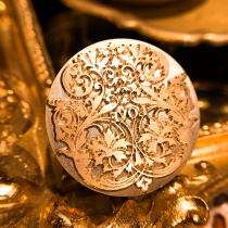 Twin flowers love fire paint seal brass wedding wedding wedding wedding wedding wedding wedding seal custom hand account retro embossed seal