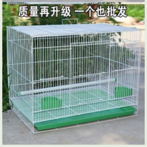 Stainless steel iron bird cage cage pet cage galvanized large rabbit cage oversized thrush bird cage pigeon