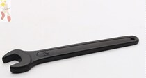 Single Head opening wrench black heavy fork wrench 14 17 19 21 30 36 41 46 55mm