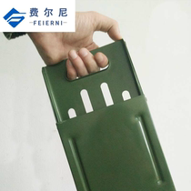 Ruban Bench Fortified All-metal Folding Stool Portable Little Matzah Footstool Train Bench to Write a Child Stool