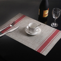 Table Mat Pvc Thermal Insulation Mat Day Style Dining Mat Nets Red Wild mats Water-proof and oil-free Eat Dining Mat-Dining Mat