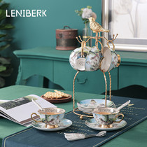 European bone ceramic coffee cup retro high value luxury English afternoon tea with light luxury cup of cup court wind
