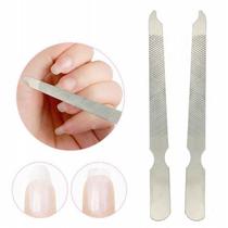 (Small) stainless steel nail file manicure manicure abrasive strip nail tool rubbing gray nail file sharpener foot