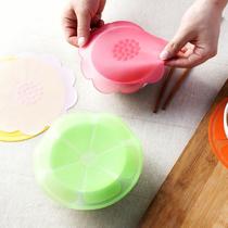 Silicone fresh-keeping lid Universal bowl lid Household microwave oven heating lid Leftovers leftovers artifact Refrigerator sealed lid