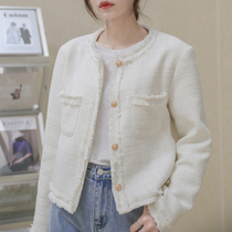 ROOROOLADY small fragrant wind coat women 2021 new spring and autumn short tweed cardigan jacket temperament