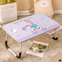Star Della Bed Small Table Board Foldable Student Dorm Room Study Reading Desk Top Bunk Bed Children Home Toy Square Table Laptop Computer Desk Gaming Desk God Instrumental Bedroom Floating Window Sat