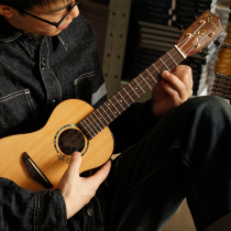 Rainie drizzle all single ukulele heart spruce rosewood bright light beginner advanced performance recording