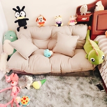 Small Household Type Sloth Sofa Folding Tatami Small Bed Linen Double Chair Bedroom Balcony Lying Reclining Casual Chair