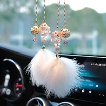 Car inner pendant pendant upscale atmosphere mesh red car rear-view mirror hanging decoration goddess Paon safety car Supplies
