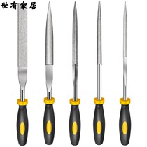  Diamond assorted file Flat semicircular small file round triangle rubbing knife 400 mesh 600 mesh