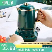 Mini Life Electric Hot Cup Multifunction Office Wellness Cup Cooking Porridge Peach Gum Electric Saucepan