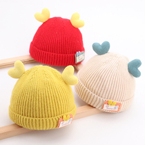 婴儿帽子冬季婴幼儿可爱超萌秋冬男童女童宝宝毛线帽新生儿针织帽