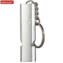 North Wolf stainless steel high frequency burst whistle outdoor survival adventure earthquake rescue three cavity double hole high decibel whistle