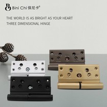 Paonika Vanke special three-dimensional adjustable wooden door hinge Bini Chi SNS3D40 door hinge