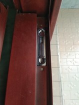 Anti-theft door world hidden bolt lock fire door Double open door invisible stainless steel central control pin female door