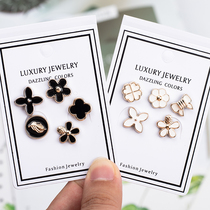 No-seam hidden button high-end invisible button clothes brooch anti-light button shirt button top female fixed button