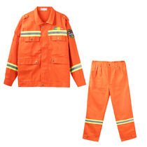 Hongxing Dongan forest firefighting suit training suit five-piece set three Qian forest firefighting boots red