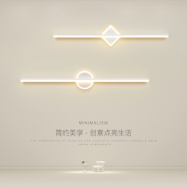 Mirror front light toilet modern minimalist bathroom mirror cabinet special lamp minimalist dresser Bedroom bedled wall lamp