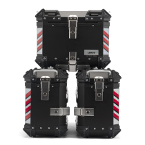Suitable for DL250 motorcycle aluminum alloy side box three box side box gw tail trunk fly modification