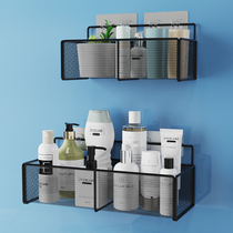  Bathroom bathroom shelf Wall-mounted toilet Bath bathroom toiletries punch-free wall storage basket