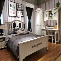 Cool Comics Single Bed SMA10-15 -W T Children Furniture Single Bed Children Grow Home