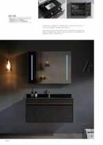 Emperor pottery bathroom modern simple light luxury Rock board countertop ecological board intelligent high-definition anti-fog mirror hardware all included