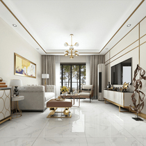 Mona Lisa simple modern tile living room floor tiles 800x800 background wall TV all-body floor tiles