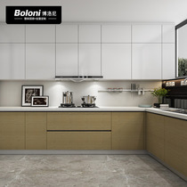 Boloni whole house custom modern kitchen whole cabinet minimalist open kitchen counter top custom deposit Finland