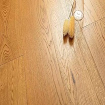 Nature solid wood composite floor three layers of wheat wave Gold super large specification paving atmospheric decoration style wild