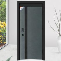 Meixin security door villa entrance door single leaf mother door grade a thick door 90mm can be customized model 8898