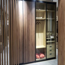 Plates using Jilin Forest Industry Dew River EO-class plate Kangjie wardrobe sliding door JK-03 (White Oak M52)